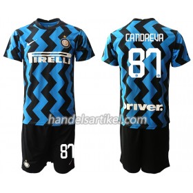 Inter Mailand Antonio Candreva 87 Kinder Heim Trikotsatz 2020/21 Kurzarm (+ Kurze Hosen)